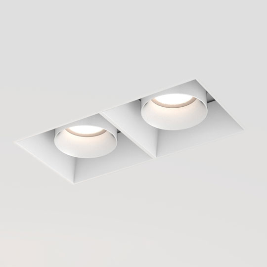 چراغ سقفی توکار تیران اس تی آر تویین GU10